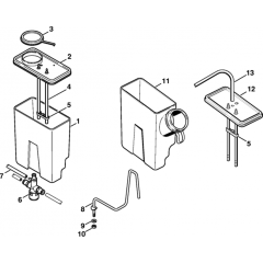 Water Tank Assembly for Stihl