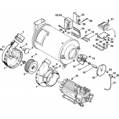 Burner Assembly for Stihl Washers