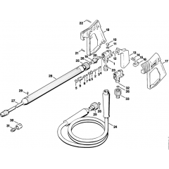 Spray Gun Assembly for Stihl