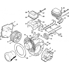 Burner Assembly for Stihl RE600W