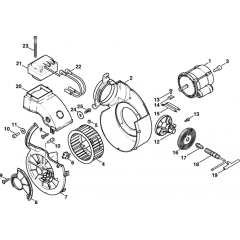 Burner Assembly for Stihl RE640W
