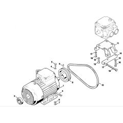 Electric Motor for Stihl RE640W