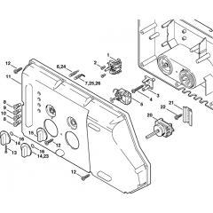 Instrument Panel for Stihl RE640W
