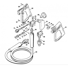 Spray Gun Assembly for Stihl RE640W