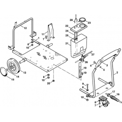 Chassis Assembly for Stihl Washers