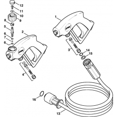 Spray Gun Assembly for Stihl