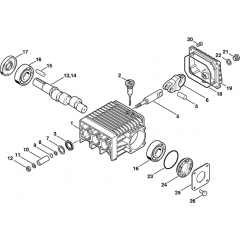 Pump Housing for Stihl RE660W
