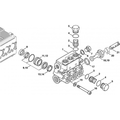 Valve Block Assembly for Stihl