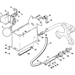 Water Tank Assembly for Stihl RE830W