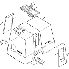 Machine Cover for Stihl RE830W
