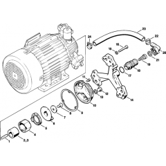 Pump Housing for Stihl RE830W