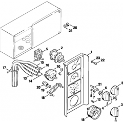 Instrument Panel for Stihl RE830W
