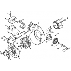 Burner Assembly for Stihl RE840W