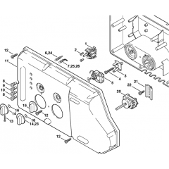Instrument Panel for Stihl RE840W