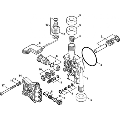Pump Housing & Valve Block