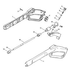 Spray Gun Assembly for Stihl