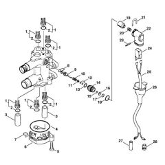 Valve Block Assembly for Stihl