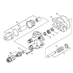 Pump Assembly for Stihl RE 900 KM