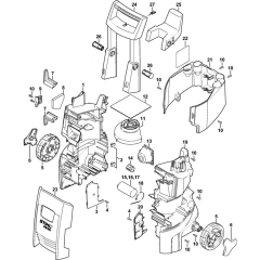 Chassis for Stihl RE 98
