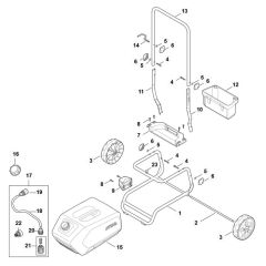 Chassis Assembly for Stihl REA 60