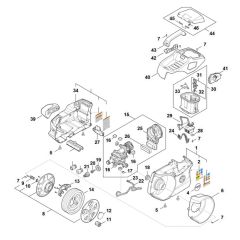 Hose Reel for Stihl REA 60