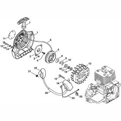 Rewind Starter & Ignition System