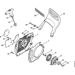 Rewind Starter for Stihl MS441