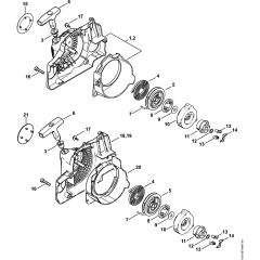 Rewind Starter for Stihl MS170