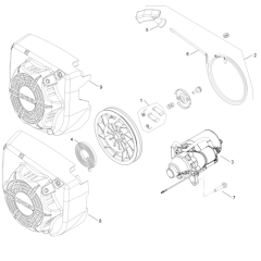 Starting for Kohler RH265