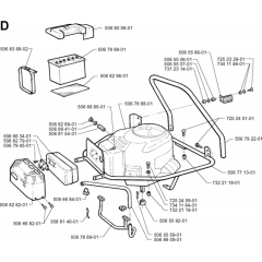 Engine Assembly for Husqvarna 1030