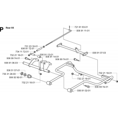 Frame Assembly for Husqvarna