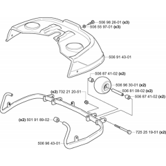 Protection Frame for Husqvarna Rider 11