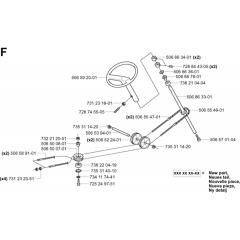 Steering Assembly for Husqvarna