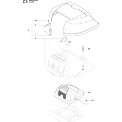 Hood Assembly for Husqvarna