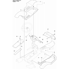 Cover Assembly for Husqvarna