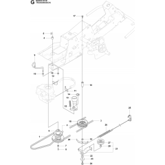 Transmission Assembly for Husqvarna
