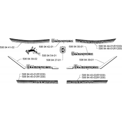 Decals for Husqvarna Rider 1200