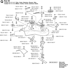 Cutting Deck 85cm Assembly