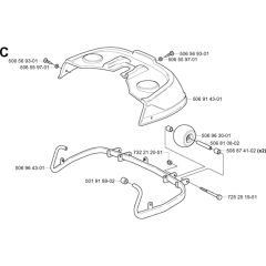 Protection Frame for Husqvarna Rider 13