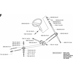 Steering Assembly for Husqvarna