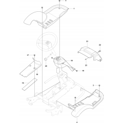 Cover Assembly for Husqvarna