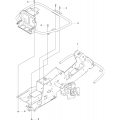 Chassis/Frame for Husqvarna Rider