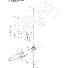 Transmission Assembly for Husqvarna