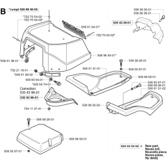 Hood Assembly for Husqvarna