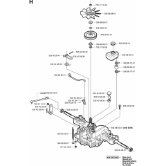 Transmission Assembly for Husqvarna
