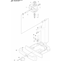 Transmission Assembly for Husqvarna