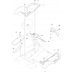 Cover Assembly for Rider 155