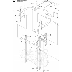 Protection Frame for Husqvarna 155 AWD