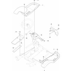 Cover Assembly for Husqvarna