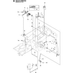 Deck Lift Assembly for Husqvarna
